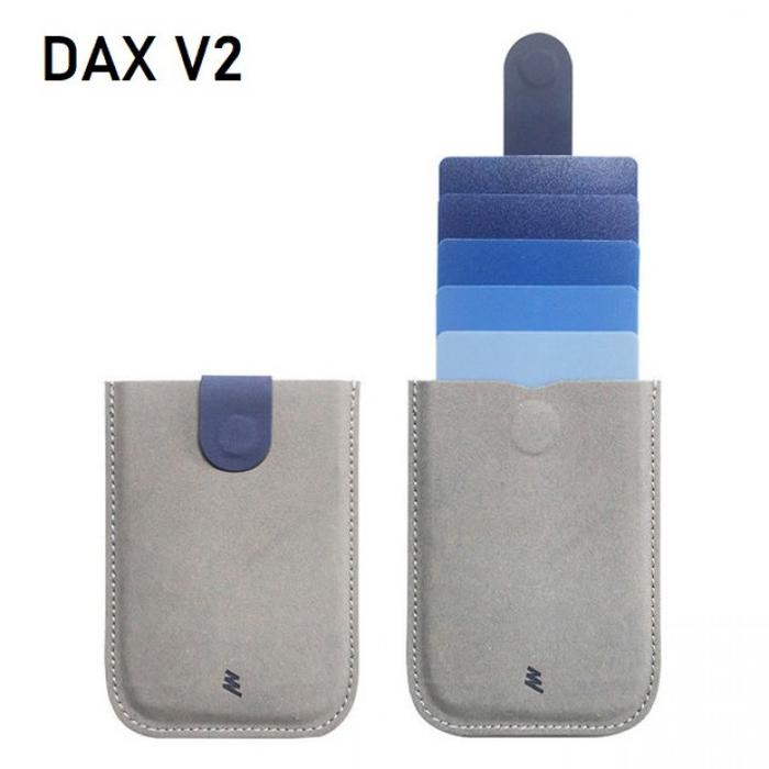 Gambar Card Holder Wallet - DAX V2 DAX2 FIBER Dompet Kartu Slim Minimalis - Grey Blue dari Jackman ID_NEW undefined Tokopedia