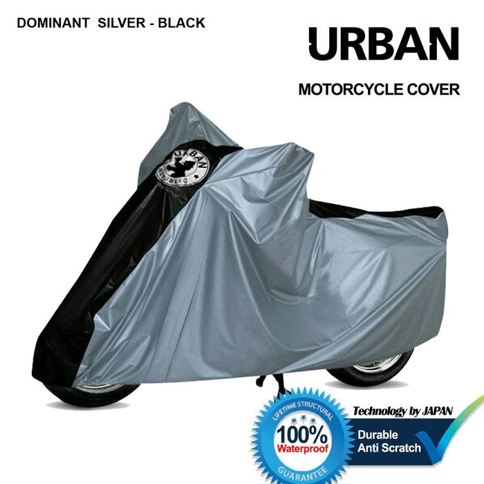 Gambar Urban Cover Motor Yamaha RX King Waterproof & UV Protection / Sarung Motor Rx King - Silver-Black dari DSM Automotive undefined Tokopedia