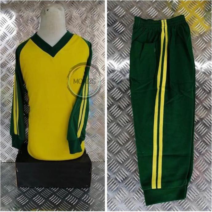 Gambar SETELAN KAOS OLAHRAGA ANAK SMP/SMA SERAGAM BAJU OLAHRAGA JUMBO 4L & 5L - Kenari Hijau, 4L dari genira undefined Tokopedia