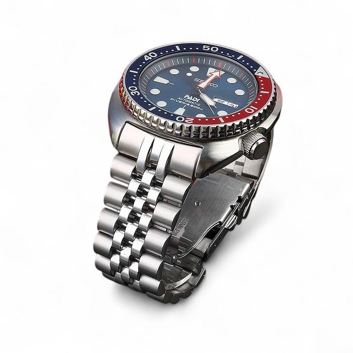 Seiko Turtle Bracelet Straight End Links H-Link Bracelet (Seiko 6105)