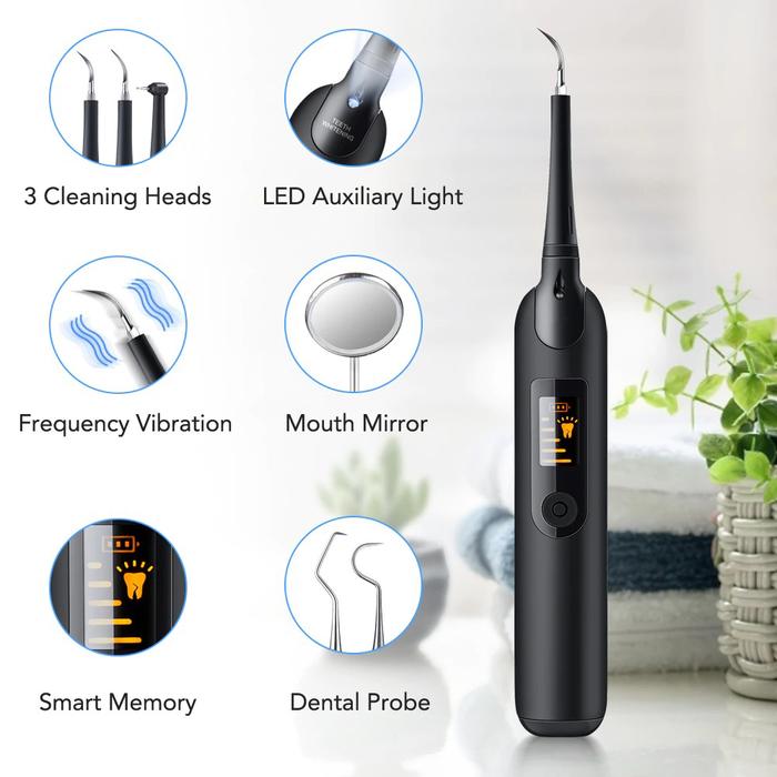 Gambar Alat Pembersih Karang Gigi Ultrasonic Elektrik Dental Scaler dari YUZAKARTA undefined Tokopedia