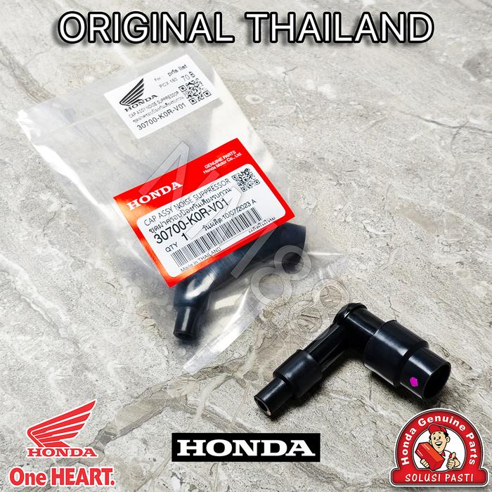 Gambar Cop Tutup Busi Cangklong Busi Vario 160 PCX 160 ADV 160 Stylo 160 New AirBlade Giorno Forza 250 Original Thailand 30700-K0R-V01 dari New Motor undefined Tokopedia