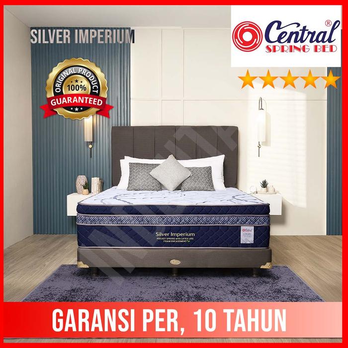 Jual kasur spring bed central imperium pocket 180x200cm double