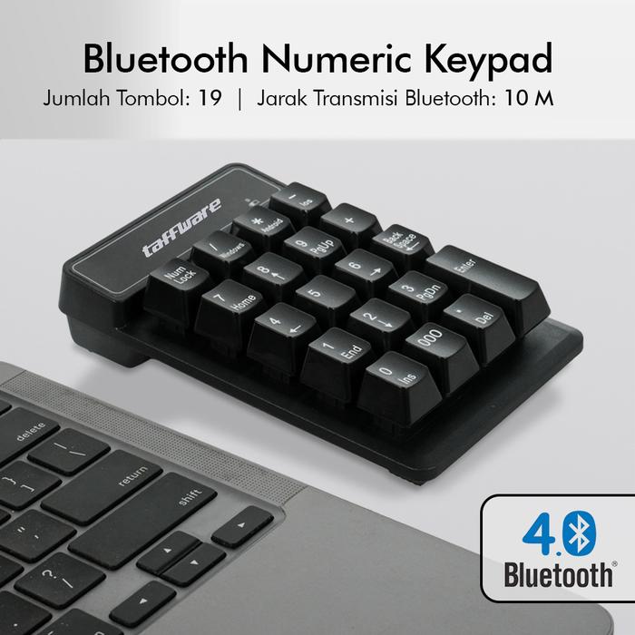 Gambar Mini Numeric Keypad Numpad Wireless Keyboard Angka Numerik - Bluetooth dari Liveris Store undefined Tokopedia