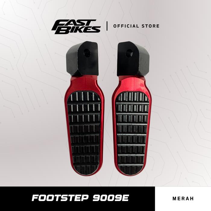Gambar Fastbikes - Footstep Belakang Pijakan Kaki  Model Bulat Full CNC Motor Xmax Aerox 155 9009E - Merah dari Fastbikes Indonesia undefined Tokopedia