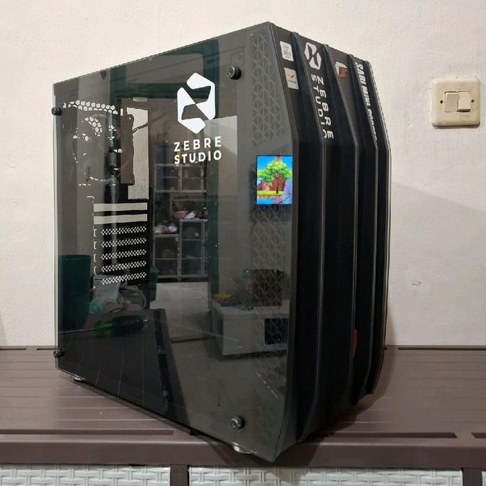 Gambar Casing PC Gaming MSI / Cube Gaming / Armageddon Case - Packing Kayu, Armageddon dari MEcomputer Bogor undefined Tokopedia
