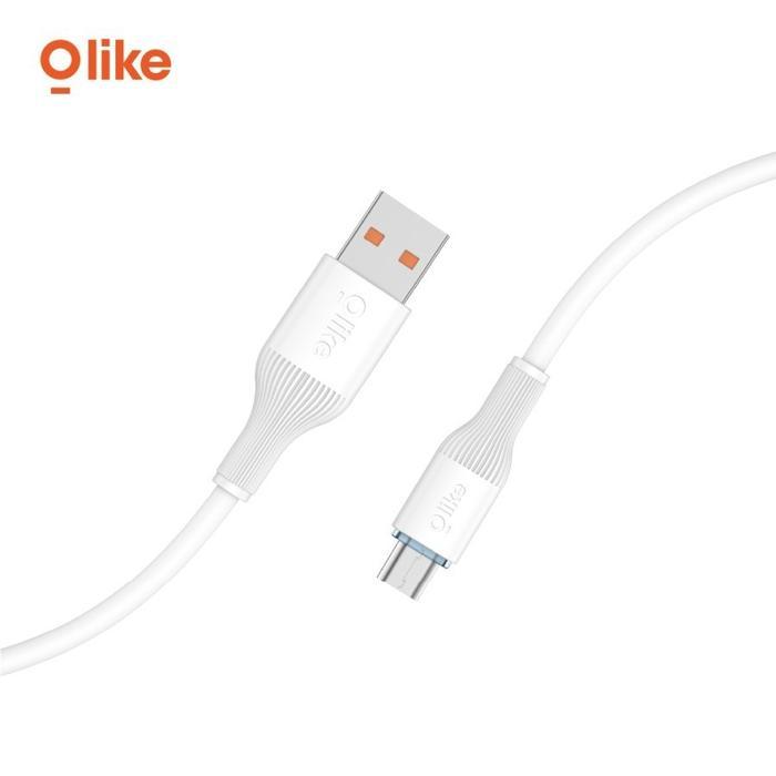 Gambar OLIKE Kabel Data D205 Fast Charging Up to 60W Data Cable 100cm USB to Micro, Lightning 20W & Type-C 60W - Micro, Black dari Starcomp Purwokerto undefined Tokopedia