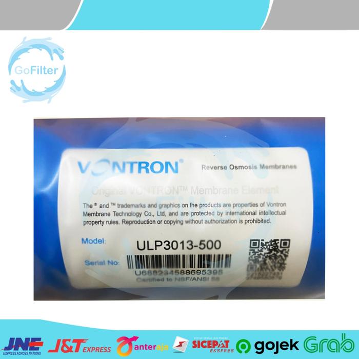 Gambar MEMBRANE / MEMBRAN RO VONTRON 500 GPD ULP 3013 - 500 / ULP 3012 - 500 - 3013 500GPD dari Gofilter undefined 5 Tokopedia