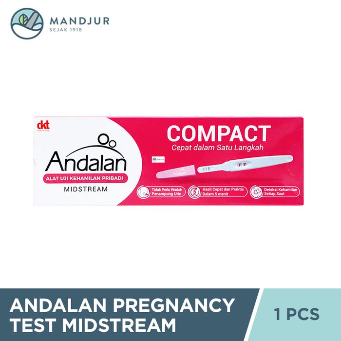Gambar Andalan Pregnancy Test Midstream - Alat Tes Kehamilan Pribadi dari Apotekmandjurofficial undefined Tokopedia