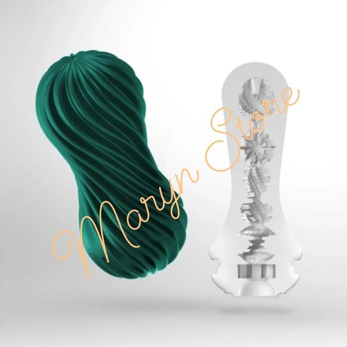 Gambar TERBAIK = Tenga Moova Flex Rocky Silky Bubbly Fizzy Original Tenga Japan - Green dari Grosir rohman mandiriiiiiiii undefined Tokopedia