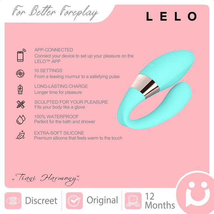 Gambar Privasi Lelo Tiani Harmony, App-Controll Couple Dual Stimulator (Stimulasi Pasutri Dengan Getaran) - Aqua dari Whyandt undefined Tokopedia