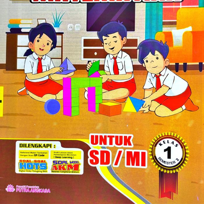 Gambar LKS SD KELAS 1 2 3 4 5 6 SEMESTER 2 KURIKULUM MERDEKA | PUTRA ANGKASA | MATEMATIKA, BAHASA INGGRIS, BAHASA INDONESIA, PAI AGAMA, PP PKN PPKN, IPAS IPA IPS, PENJAS PJOK, SENI MUSIK, SENI RUPA, SENI TARI | CV BUKU PINTAR 26 - MATE, KLS 1 dari CV. BUKU PINTAR undefined Tokopedia