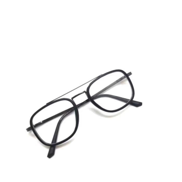 Gambar Kacamata Cowo Model Aviator Kotak List al 96016 - Frame Only dari Toko Meneermadame undefined Tokopedia
