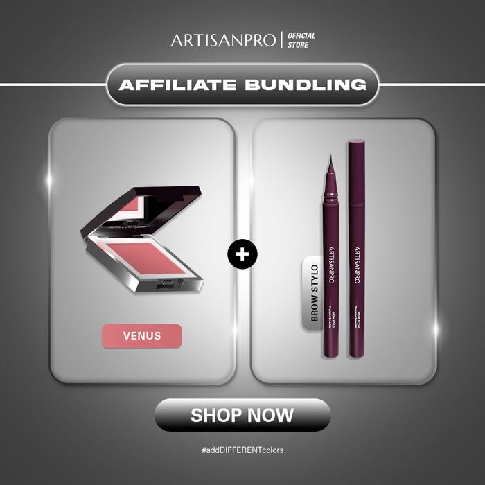 Gambar ARTISANPRO - Affiliate Bundling Blush On & Brow Ink Stylo Harga Spesial 55% Off Only IDR 115.200 Solusi Lengkap Makeup Anda - VENUS, EARL GREY dari ArtisanPro undefined Tokopedia