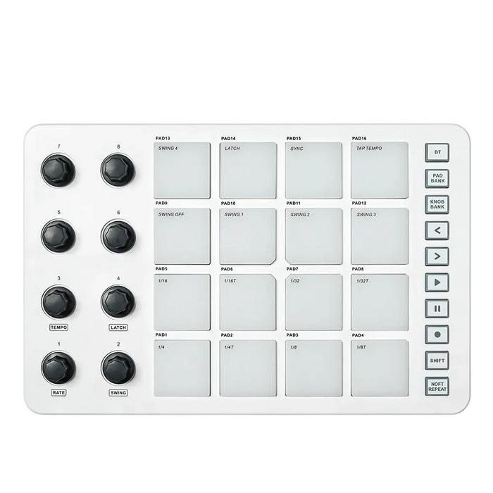 Gambar MVAVE M-VAVE SMC PAD MIDI CONTROLLER BMJ - WHITE dari Bandar Musik Jakarta BMJ undefined Tokopedia