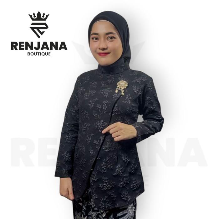 Gambar Atasan Kebaya Modern Janggan Jaguar Fuqoro Model Renjana - Hitam, S dari Renjana Boutique undefined Tokopedia