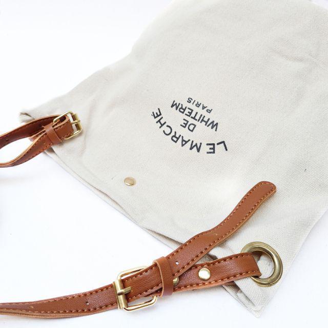 Gambar Tas Kanvas Wanita Le Marche Selempang Tw1904 - Tali COKLAT dari RAJA LELE 22 undefined Tokopedia