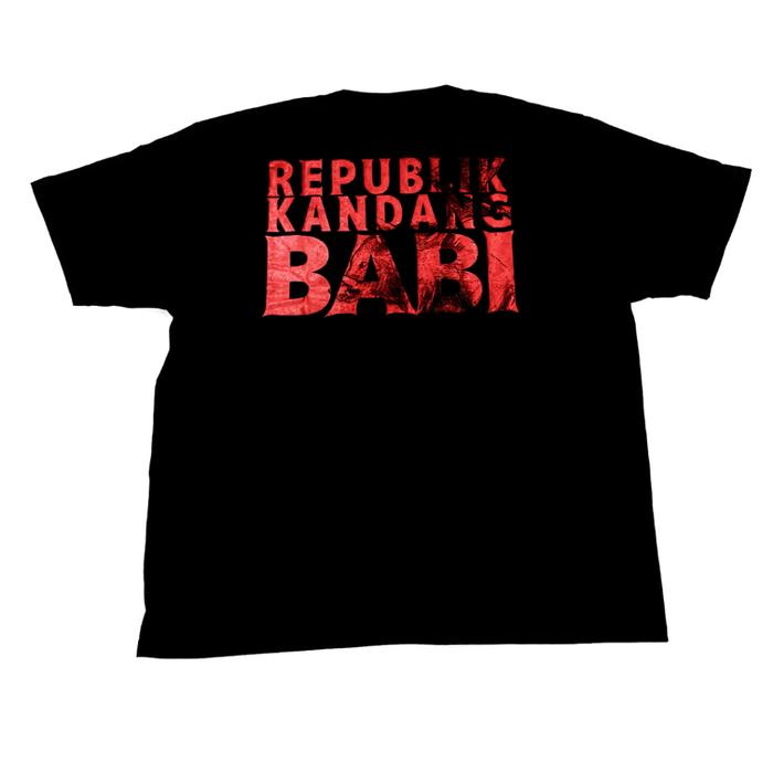 Gambar Tshirt RK13 CultCurse - Republik Kandang Babi Baju Pria Wanita - Black, S dari BEE ANGRY TSHIRT undefined Tokopedia