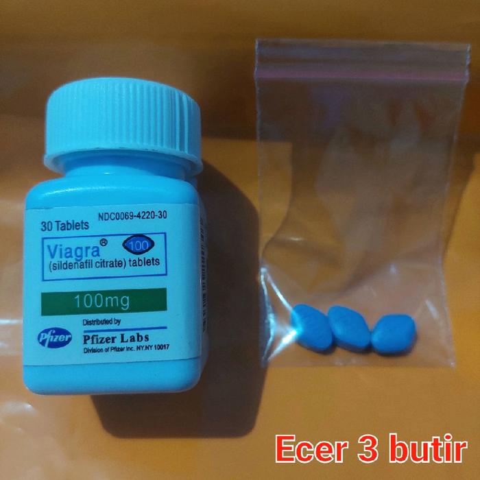 Gambar Viagra-Original-Asli-USA Dewasa Obat Pria Kuat Tahan Lama Perkasa-Pil-Biru 100mg Pfizer-Best Australia-Gold-Mmc-China-cina-Hijau - Ecer 3 butir dari toko pria Oke undefined Tokopedia