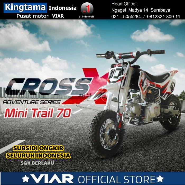 Gambar Motor Trail VIAR CROSS X 70 MT - PROMO- ORIGINAL - surabaya dari Nodirose undefined Tokopedia