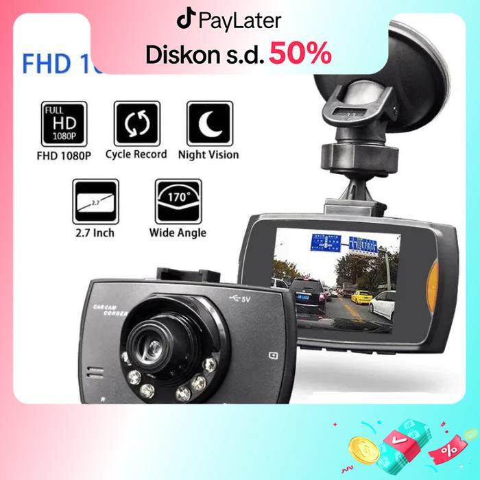 Gambar Dashcam Kamera mobil depan DVR full HD car dari Northestco undefined Tokopedia