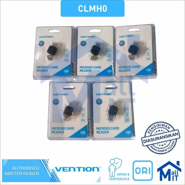 Gambar Vention Card Reader USB A 3.0 2.0 Type C Micro SD Card OTG CCH CCJ CLM ORI - CLM dari Mall IT Medan undefined Tokopedia