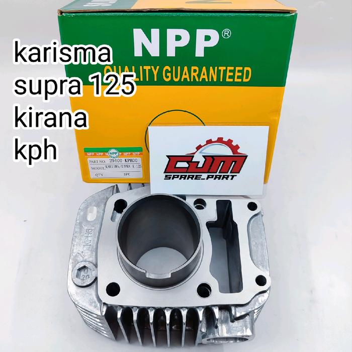 Gambar blok seher cylinder boring set plus piston kit karisma supra x 125 kirana kph original npp - bloksaja dari CJMPART undefined Tokopedia