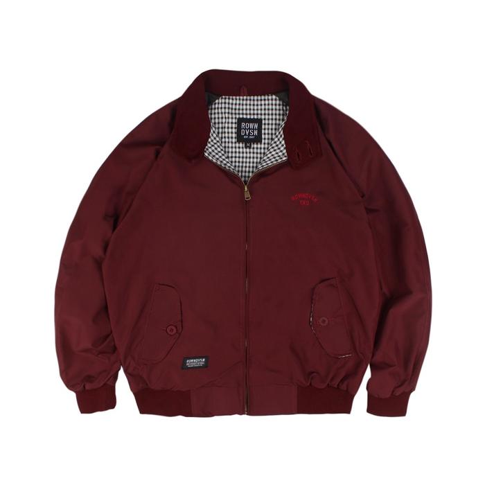 Gambar Rown Division Harrington Jacket || Lysias Burgundy - S dari Rown Division_NEW Kota Surakarta Tokopedia