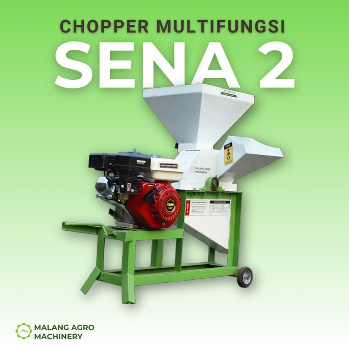 Gambar SENA 2 - Mesin Chopper Multifungsi - Mesin pencacah dan penepung pakan ternak - Tanpa Mesin Penggerak dari Malang Agro Machinery undefined Tokopedia