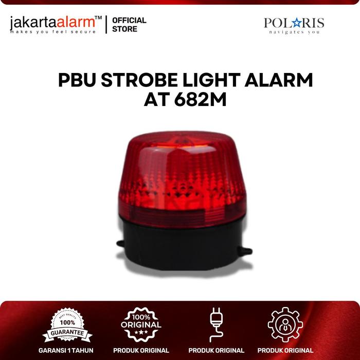 Gambar Strobo Strobe Light Alarm Merah AT 682 M - Medium Strobo dari jakartaalarm Official Store undefined Tokopedia