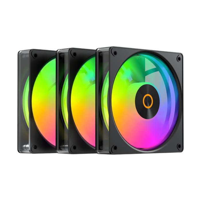 Gambar Ocypus Gamma F12 Elite ARGB 3 In 1 Cooler Case 120mm - Fan Casing 12cm - Hitam dari Jaya PC undefined Tokopedia