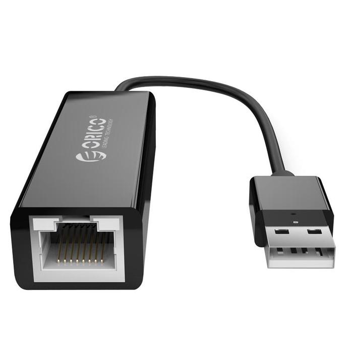 Gambar ORICO UTJ-U3 USB3.0 Gigabit Ethernet Network Adapter - BLACK dari ORICO INDONESIA Official Shop undefined Tokopedia