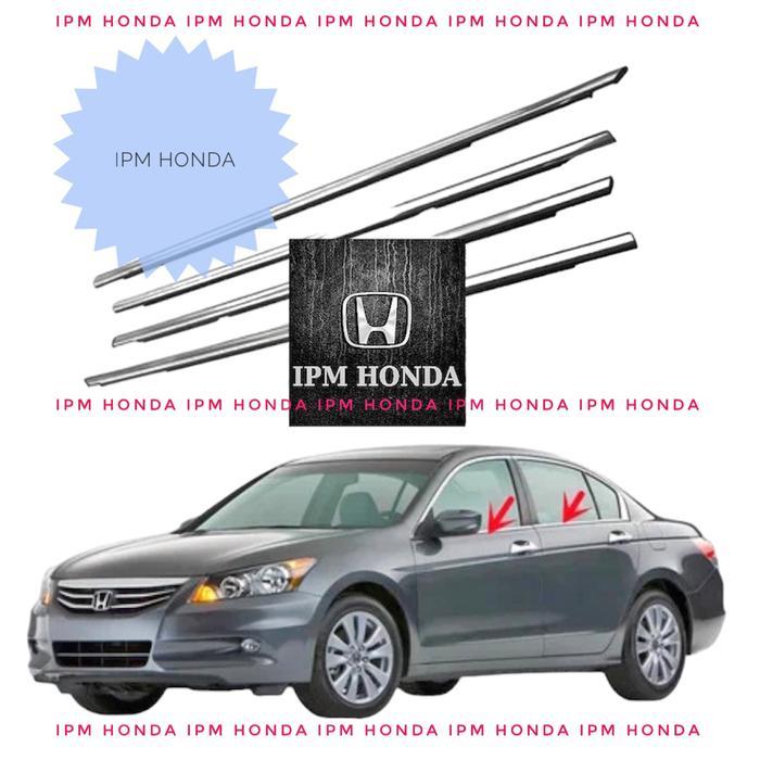 Gambar LIS LIST PELIPIT KACA LUAR HONDA ACCORD CP2 2008 2009 2010 2011 2012 - Depan Kiri dari kopisri undefined Tokopedia