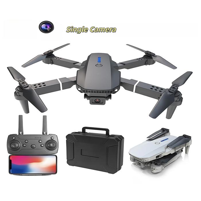 Gambar Shoot Murah Original Indoor Outdoor Drone Pro Mini RC 1080P HD Camera – D2 Kamera Wifi Professional HD Dual Camera Foldable Drone Lipat Single Camera Drone Pemula  Pesawat Remote Control Murah - Single Camera dari Tiny Toes Mall undefined Tokopedia