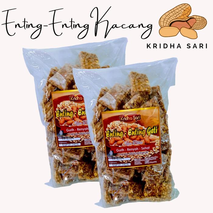 Gambar Enting Kacang Geti|Kridhasari 400g dari CV. GTT KEDIRI undefined Tokopedia
