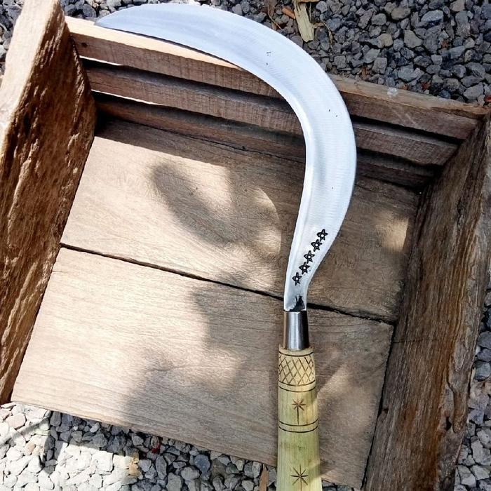 Gambar cod! arit padi, arit ramban arit khas Madura, arit rumput, arit baja asli arit cap bintang 5 bayar di tempat dari ITNBLACKSMITH undefined Tokopedia