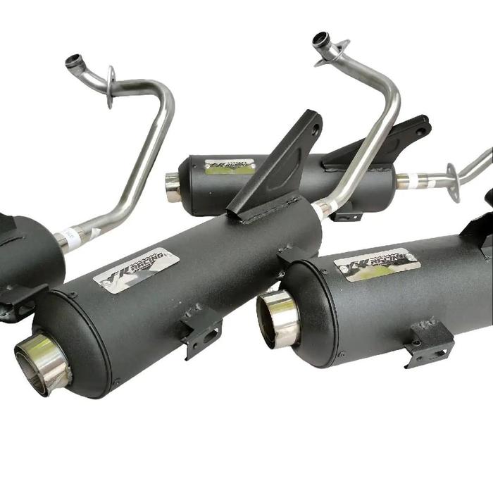 Gambar Knalpot Fk Racing Sarangan setengah/Sarangan Full Beat Karbu Deluxe Fi Vario 125/150 LED Mio Sporty Mio M3 Kendaraan Asli Foto Kamera - Mio J, Sarangan full dari Tukang knalpot undefined Tokopedia