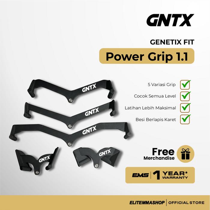 Gambar GENETIX FIT Power Grip 1.1 Untuk Alat Pelengkap Latihan Power Rack bergaransi 1 tahun dari ELITE MMA SHOP undefined Tokopedia
