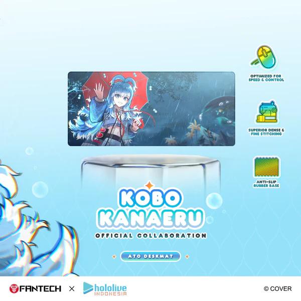 Gambar Fantech x Kobo Kanaeru Hololive Exclusive Limited Edition Deskmat MP905 & Mouse WG9 Gaming Wireless - Deskmat MP905 - KOBO dari GGSTORESBY undefined Tokopedia