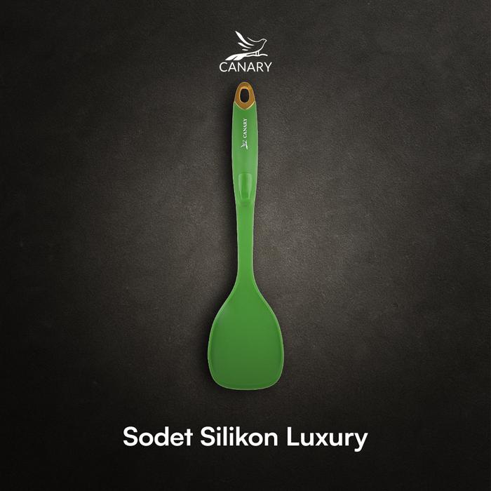 Gambar CANARY - Silicone Spatula / Turner & Ladle Luxury Heat Resistant Kitchen Utensil - CNR-SS005 - SODET, Biru dari Canary Kitchenware undefined Tokopedia