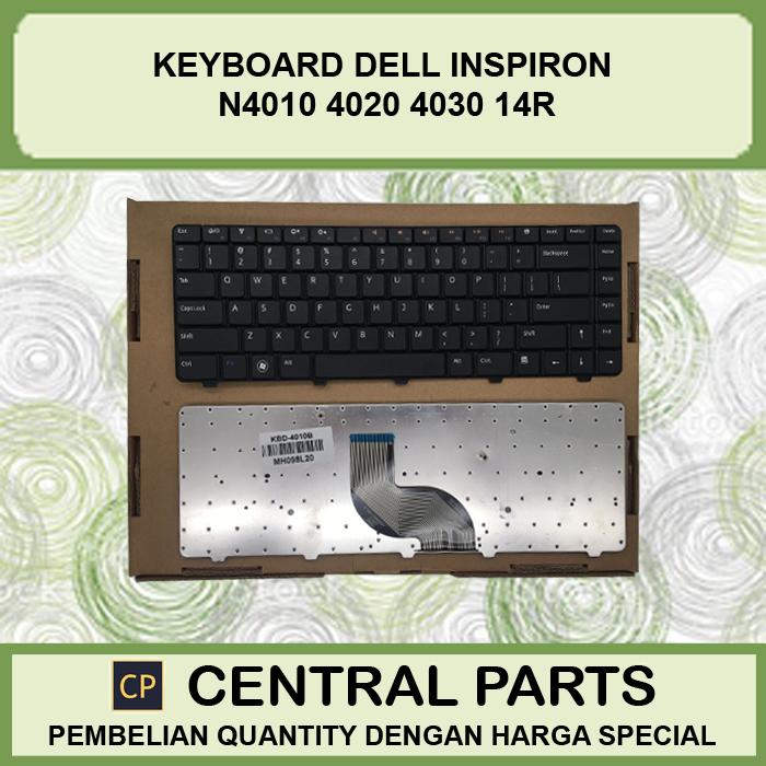 Dell Inspiron 14R N4010 N4020 N4030 Laptop Keyboard – US Layout QWERTY – Black