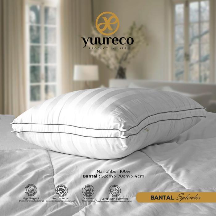 Gambar Bantal Tidur Bed Bulu Angsa Sintetis Hotel Bintang 5 50x70x4 Double List Bisban I Splendor Series by yuureco - Bantal, yuureco dari yuureco Kab. Gresik Tokopedia