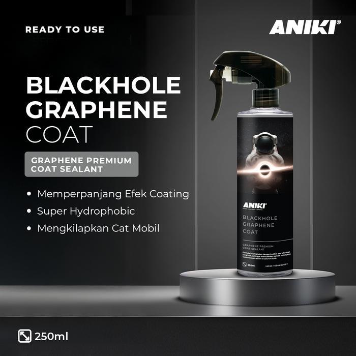 Gambar Aniki Blackhole Graphene Premium Coat 250ml - Pembersih & Pelindung Nano Cat - 250ml dari Aki Murah Jakarta Kota Tangerang Selatan Tokopedia