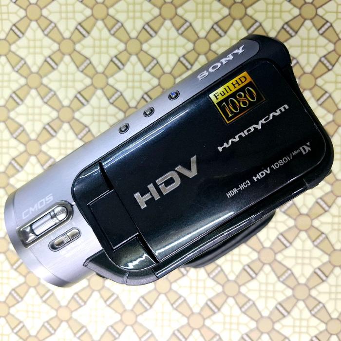 SONY HDV HANDYCAM HDR-HC3 ② ソニー、HDMI装備の小型・軽量HDVカメラ「HDR-HC3」