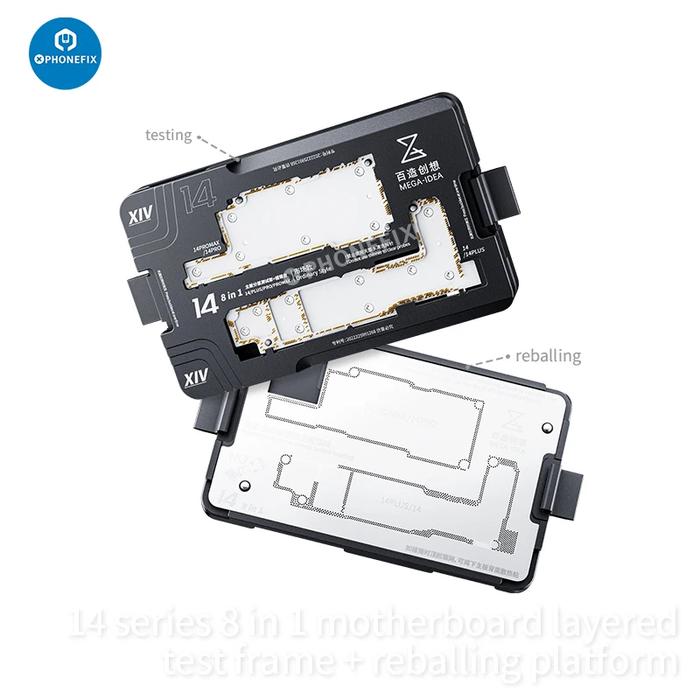 Gambar TDYE iPhone 14 iSocket MEGA-IDEA 11 Motherboard Frame 15 13 fixture 16 ProMax Testing test for QianLi Platform 12 Function logicboard dari Toko Detye undefined Tokopedia