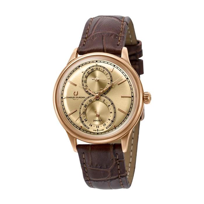 Gambar CHARLES JOURDAN Jam Tangan Wanita Multi-fungsion Black Crystal - CJ1060-2572M dari STARTIME OFFICIAL undefined Tokopedia