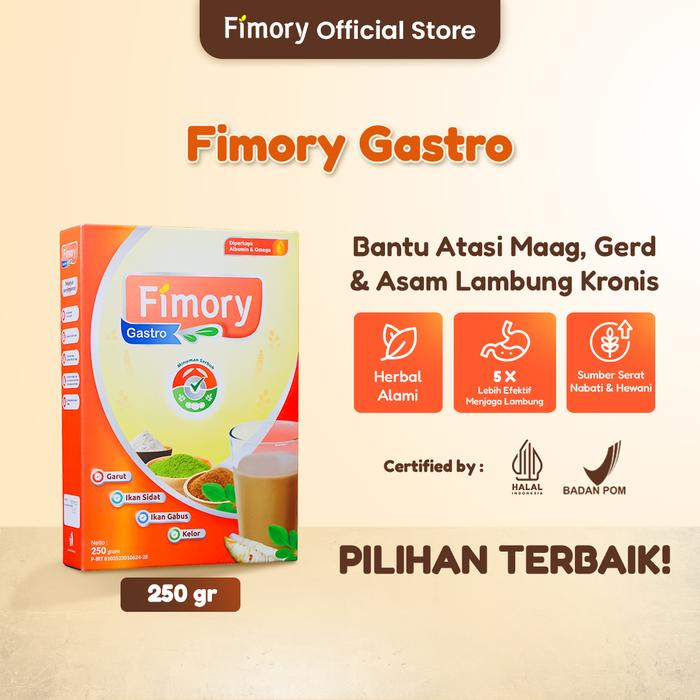 Gambar Fimory Gastro Original Paket 1 Box - Minuman Cereal / Sereal Umbi Garut Bantu Atasi Luka Lambung | Bisa COD Sudah BPOM dan Halal MUI dari Fimory Mall undefined Tokopedia
