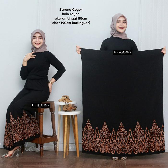 Gambar Sarung santriwati ootd SARUNG REMAJA wanita/ Sarung ning/ Sarung bunyai/ COD sarung cabutan warna/ sarung ukuran besar - lampion abu, allsize lebar 190cm dari toko elya undefined 5 Tokopedia