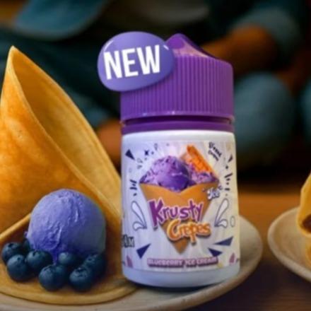 Gambar Krusty Crepes Ice Cream 60ML by Java Juice - BLUEBERRY ICE CREAM, 3MG dari SARANG BINUS undefined 4 Tokopedia