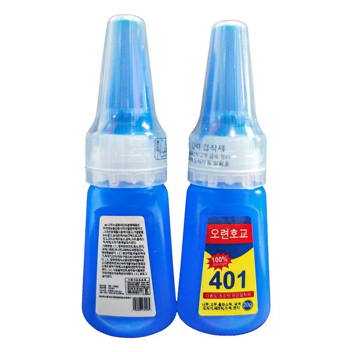 Gambar Lem kuku palsu yang kuat / Tahan Air Super Nail Glue / Multifungsi Lem Kuku Kuat 401 Korea - 20G dari TK-KOSHKA undefined Tokopedia